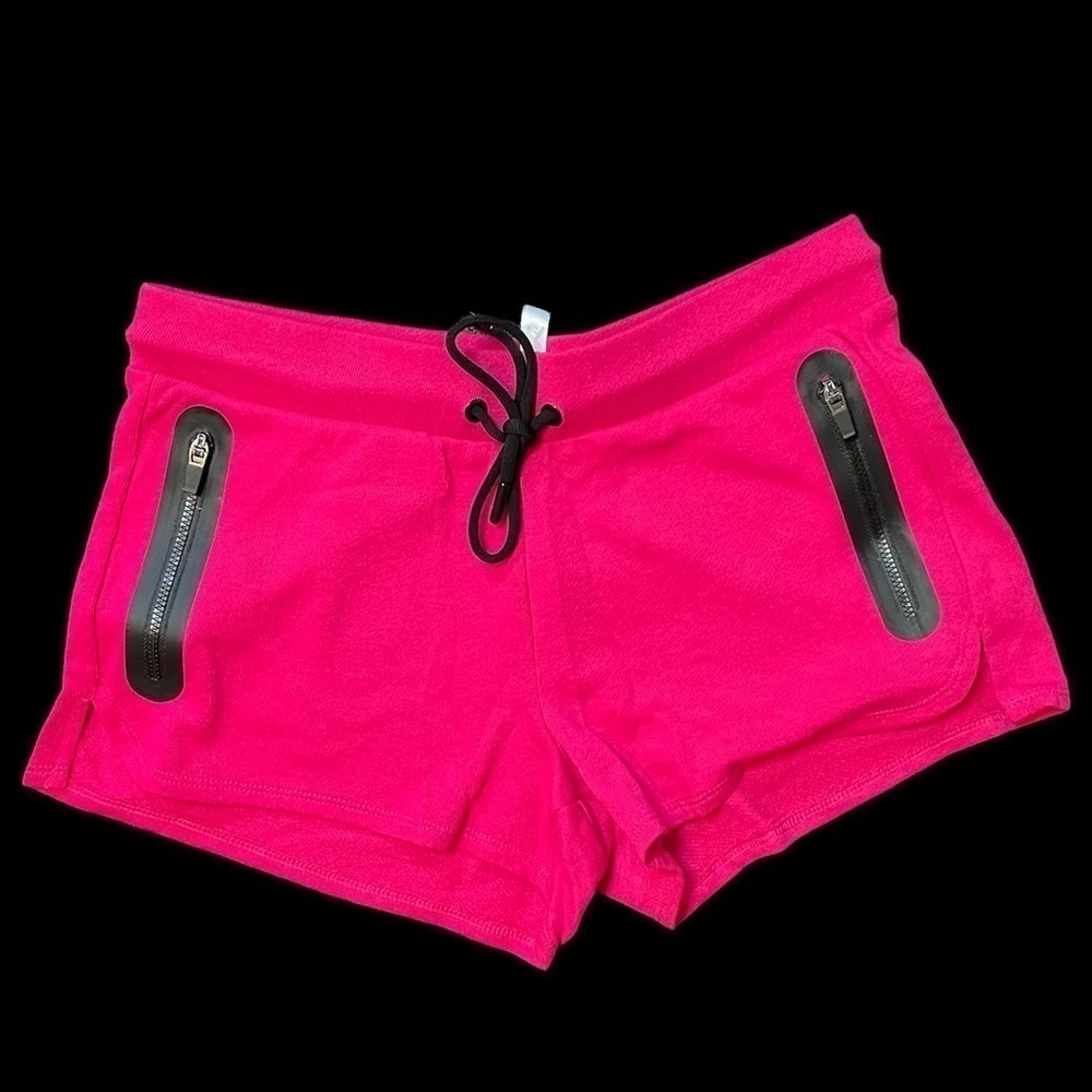 Fabletics Sweat Shorts Womens hot pink pockets